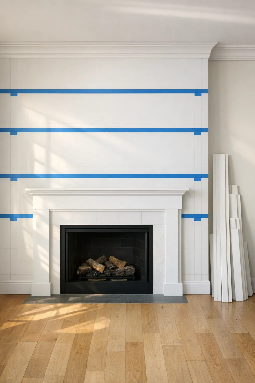 Fireplace Wall Alignment