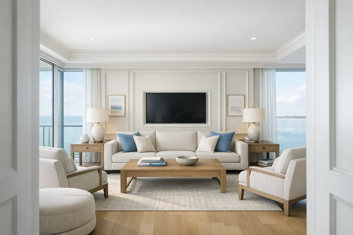 Custom Feature Walls in Longboat Key