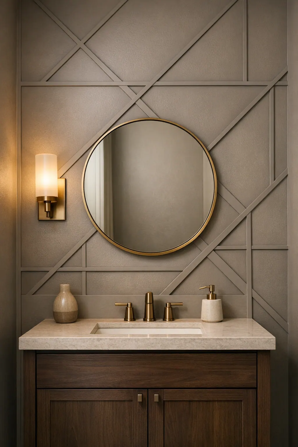 Sculptural Geometric Trim