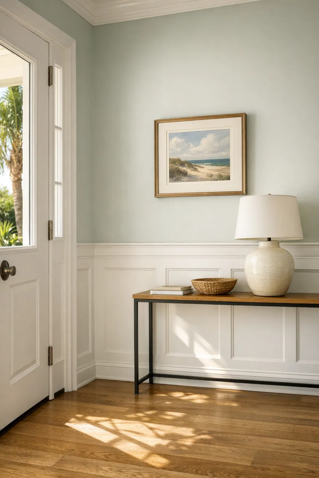 Entryway Wainscoting Presence
