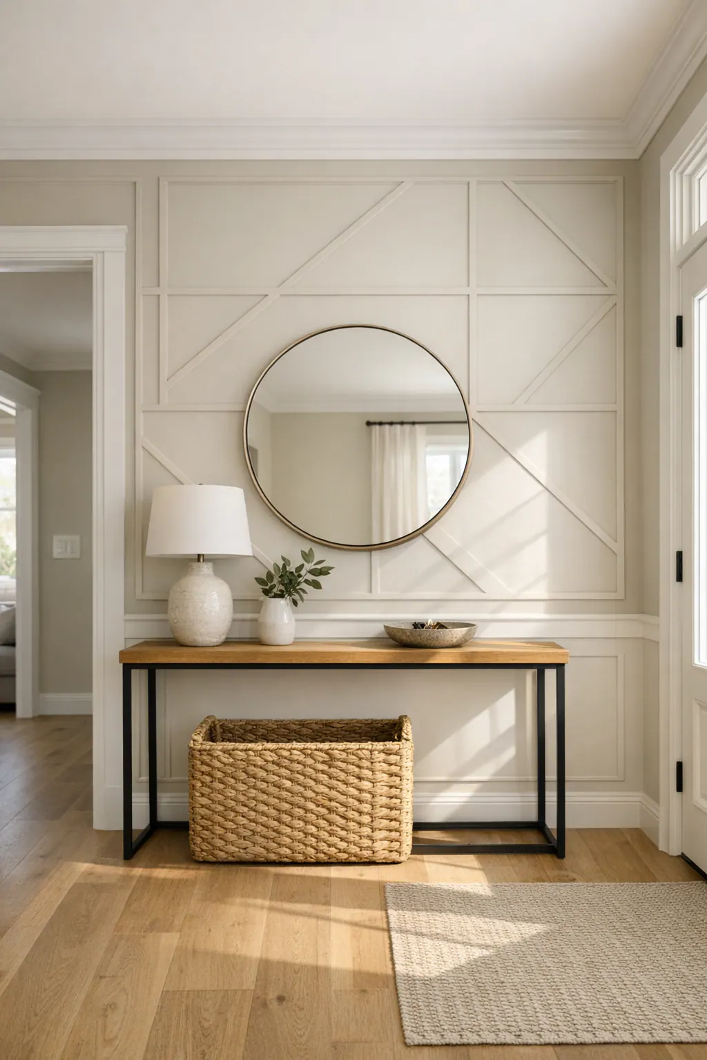 Entryway Focal Wall