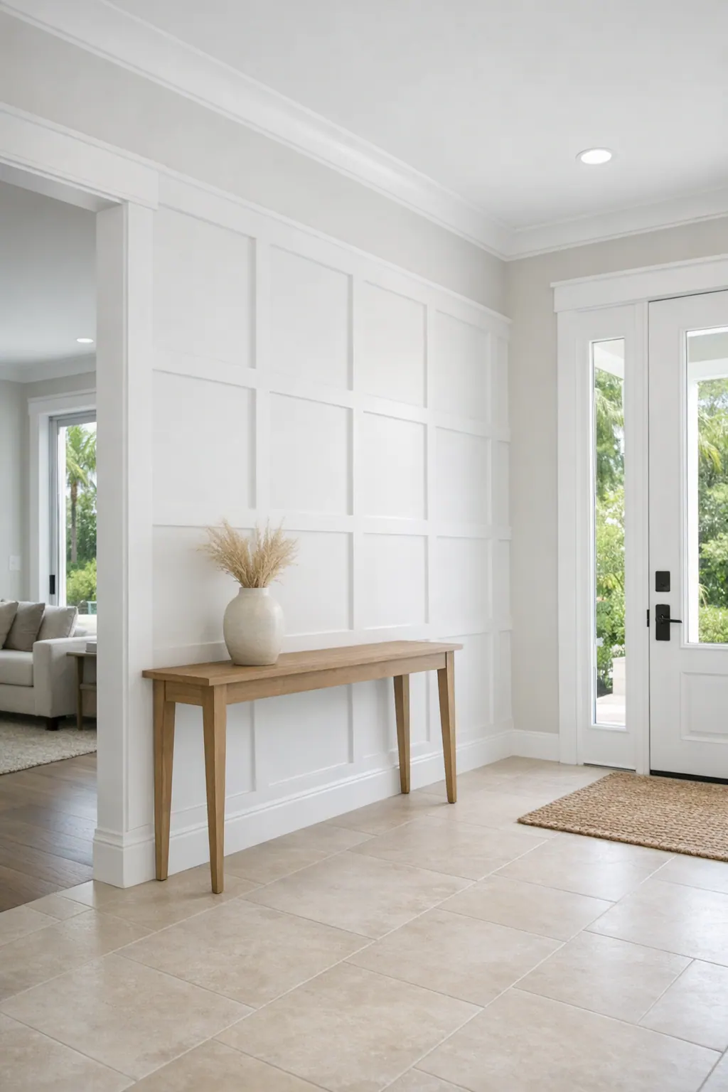 Entryway Accent Wall