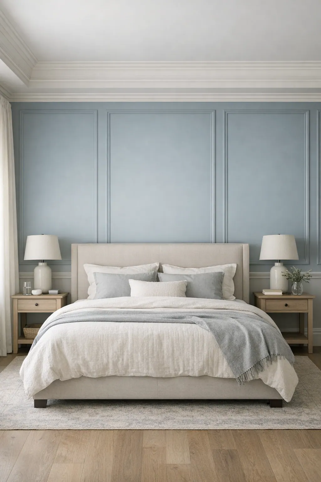 Feature Wall Style in a Bedroom