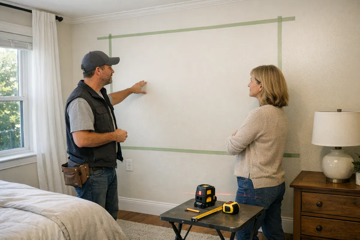 Supporting 2 Room Assessment Before Installat