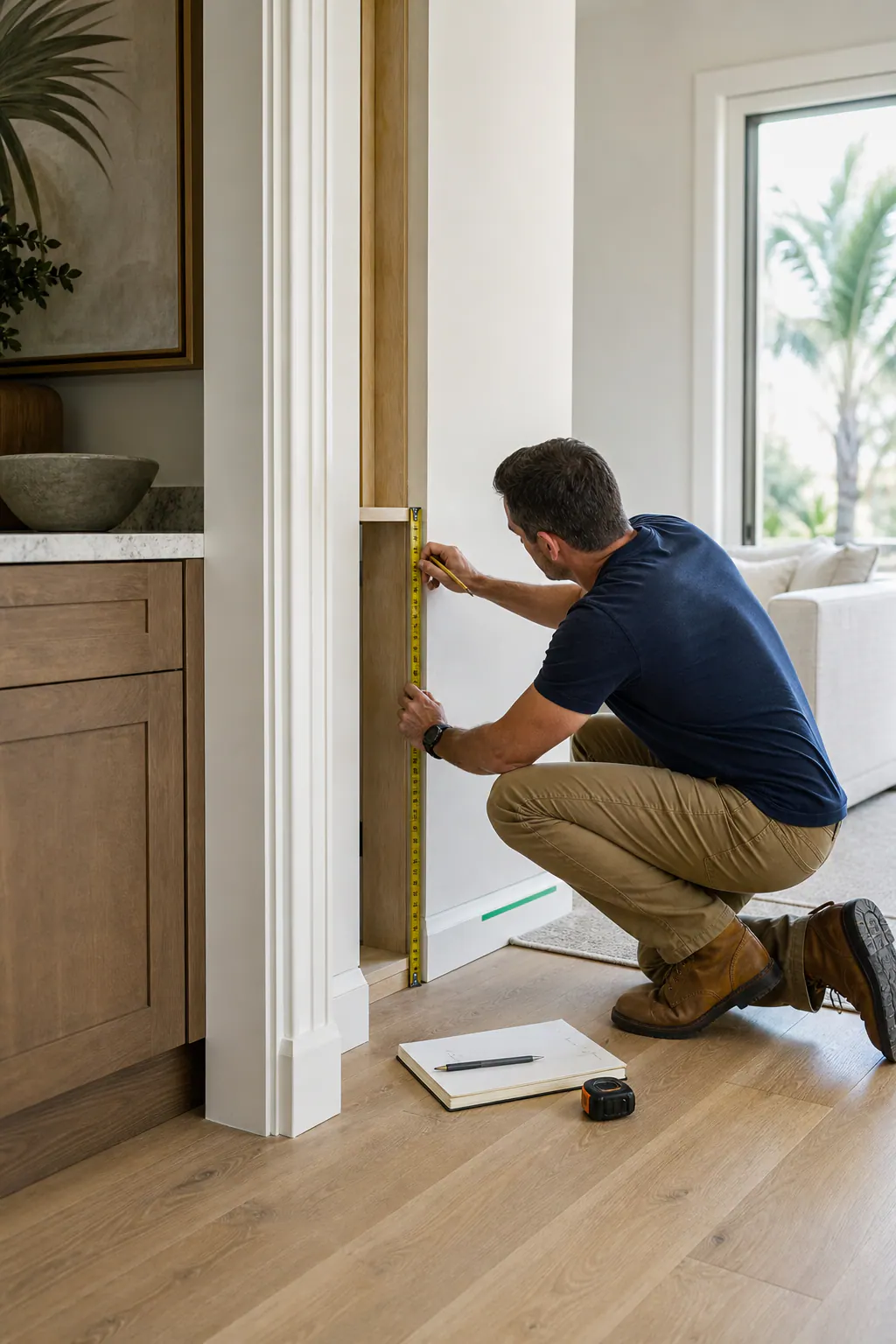Field Measuring for Custom Millwork