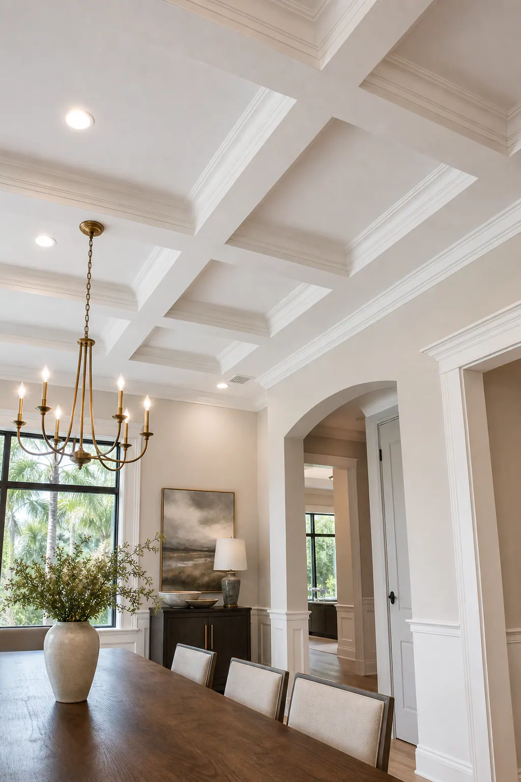 Coffered Ceiling Detail