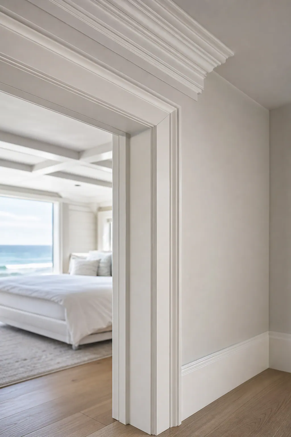 Precise Casing and Built-Up Crown Joinery