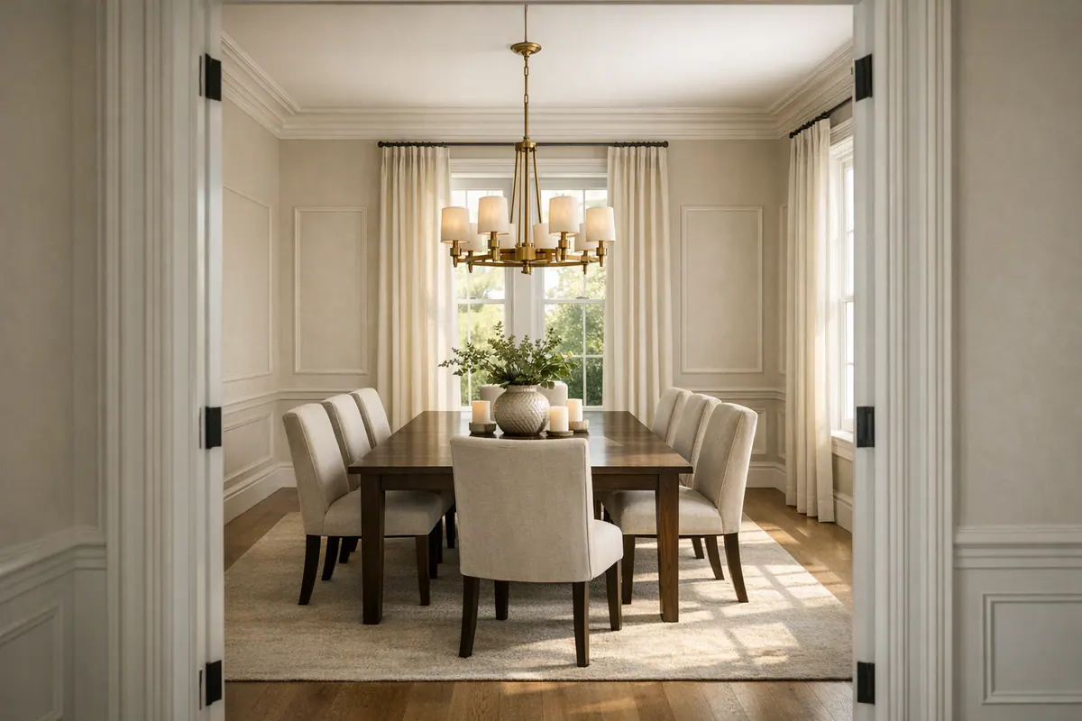 Dining Room Trim Ideas That Feel Elegant Without Being Overdone