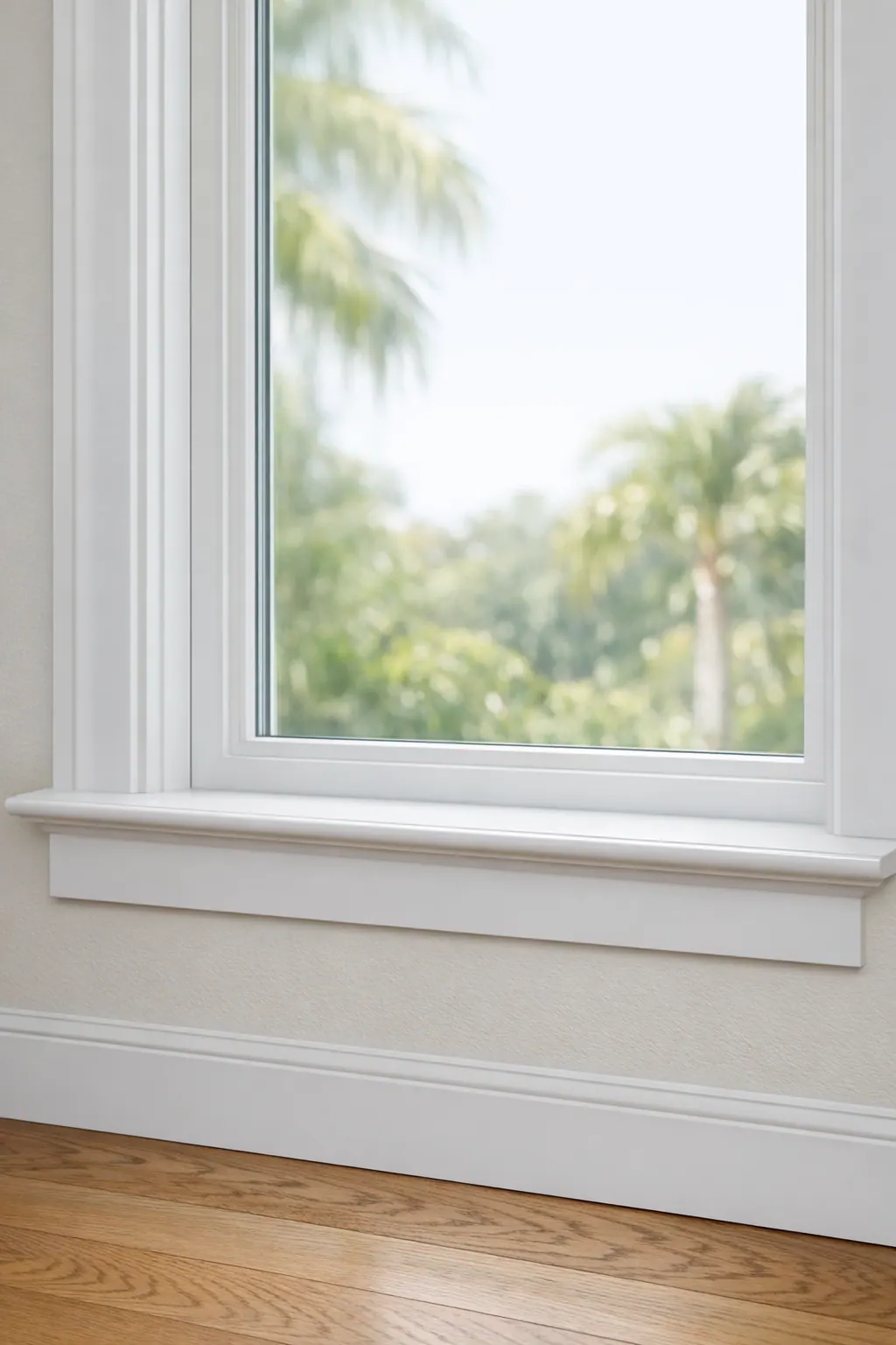 Window Stool and Apron Upgrade