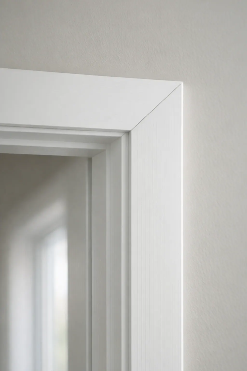 Door Casing Covers the Jamb Transition
