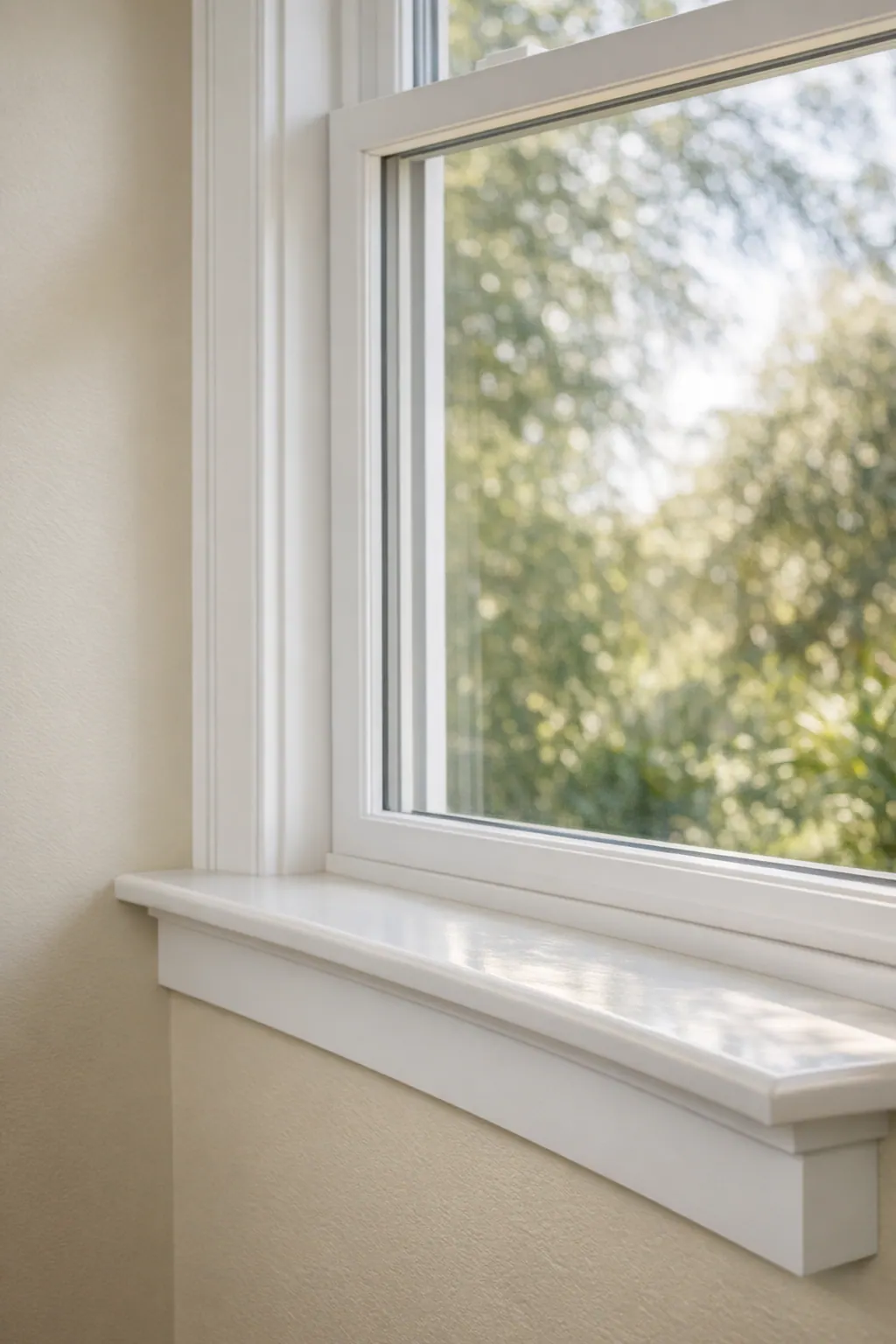 Window Surround With Sill and Apron