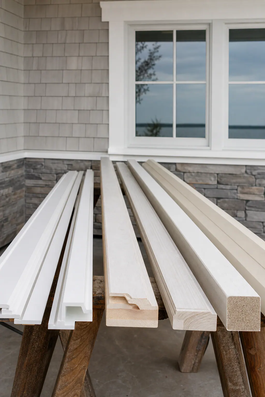 Supporting 3 Pvc And Wood Trim Material Selec