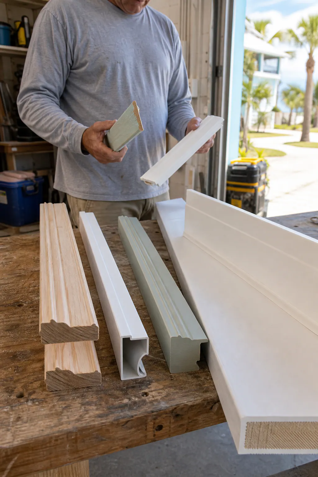 Supporting 3 Wood Pvc And Composite Trim Sele