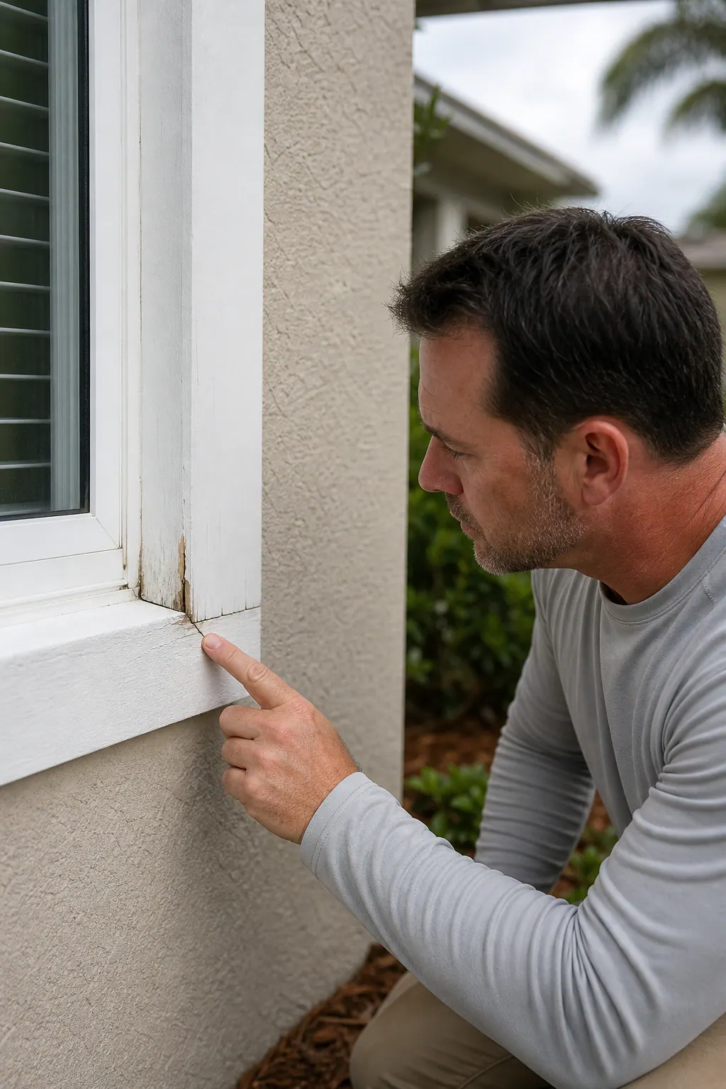 Supporting 2 Inspecting Soft Window Casing