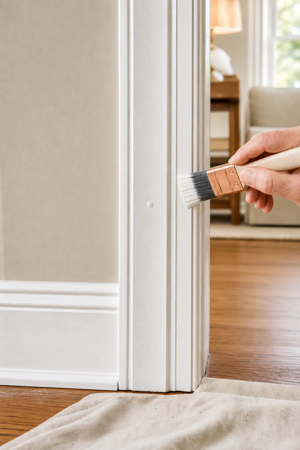 Repairing and Painting Existing Trim