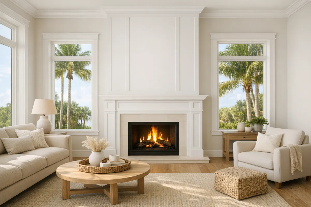 Fireplace Mantel and Surround Trim Ideas for Sarasota County Homes