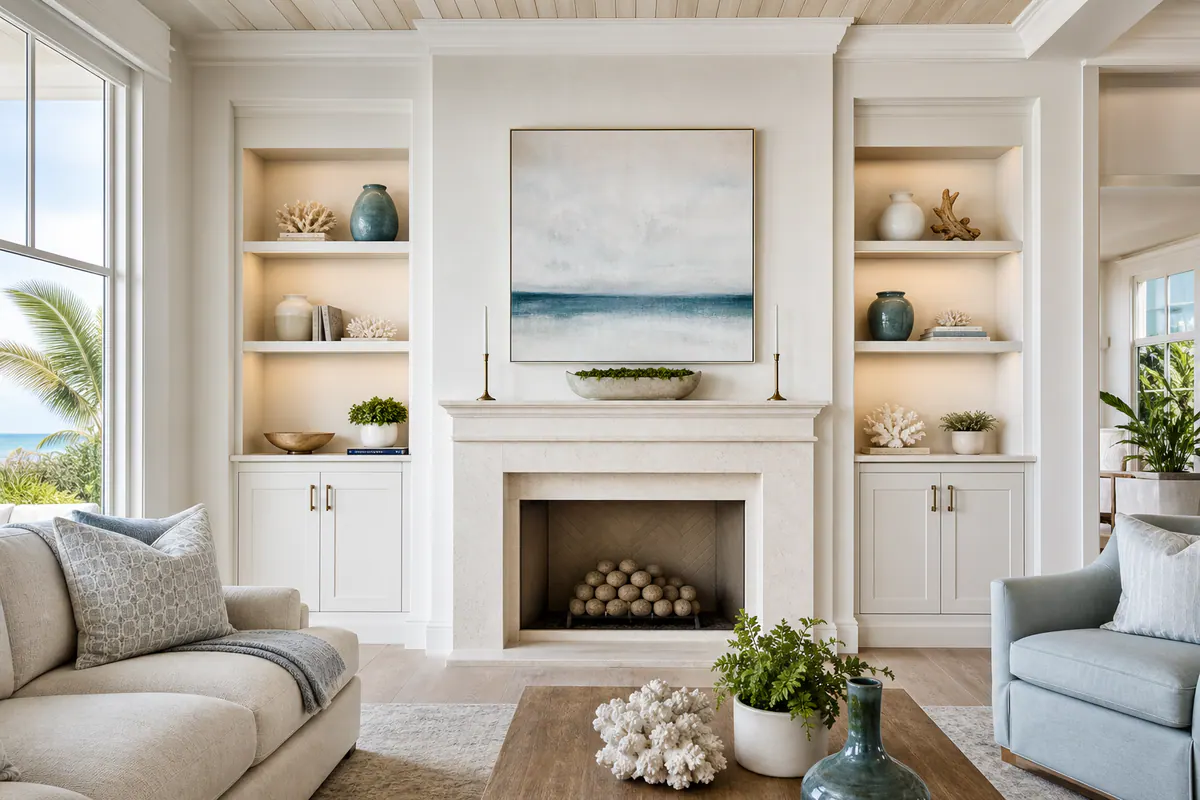 Fireplace Mantels and Surrounds in Casey Key