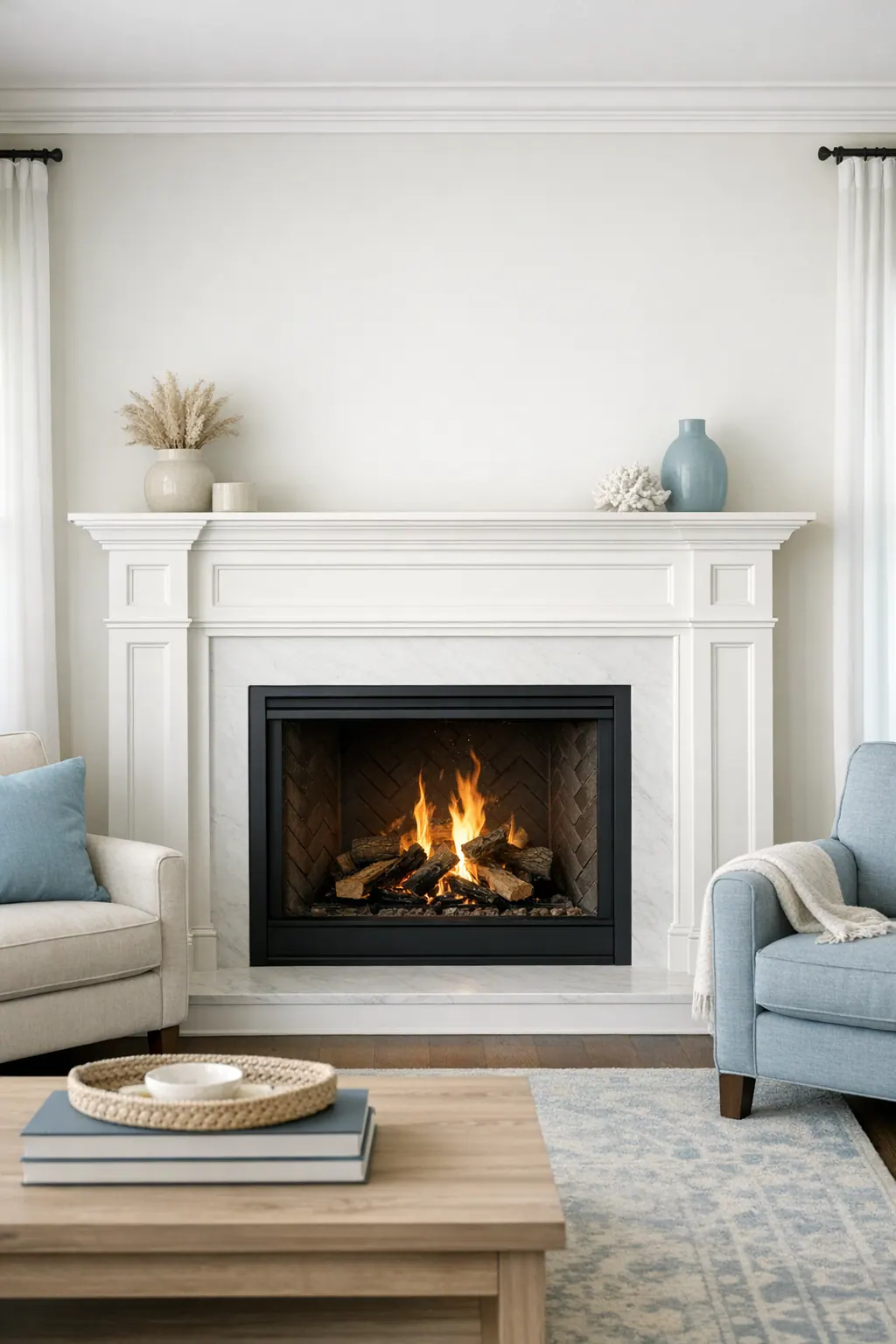 Painted Surround and Decorative Casing
