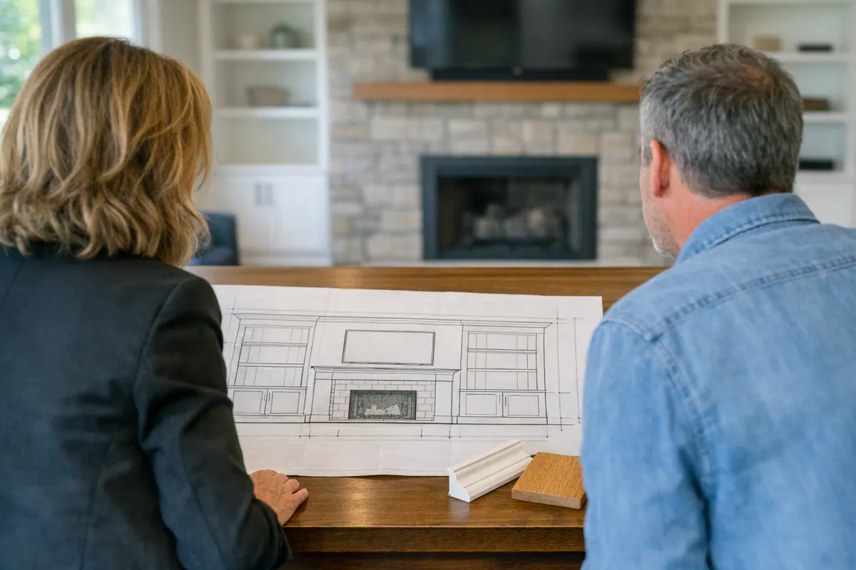 Planning a Full Fireplace Elevation