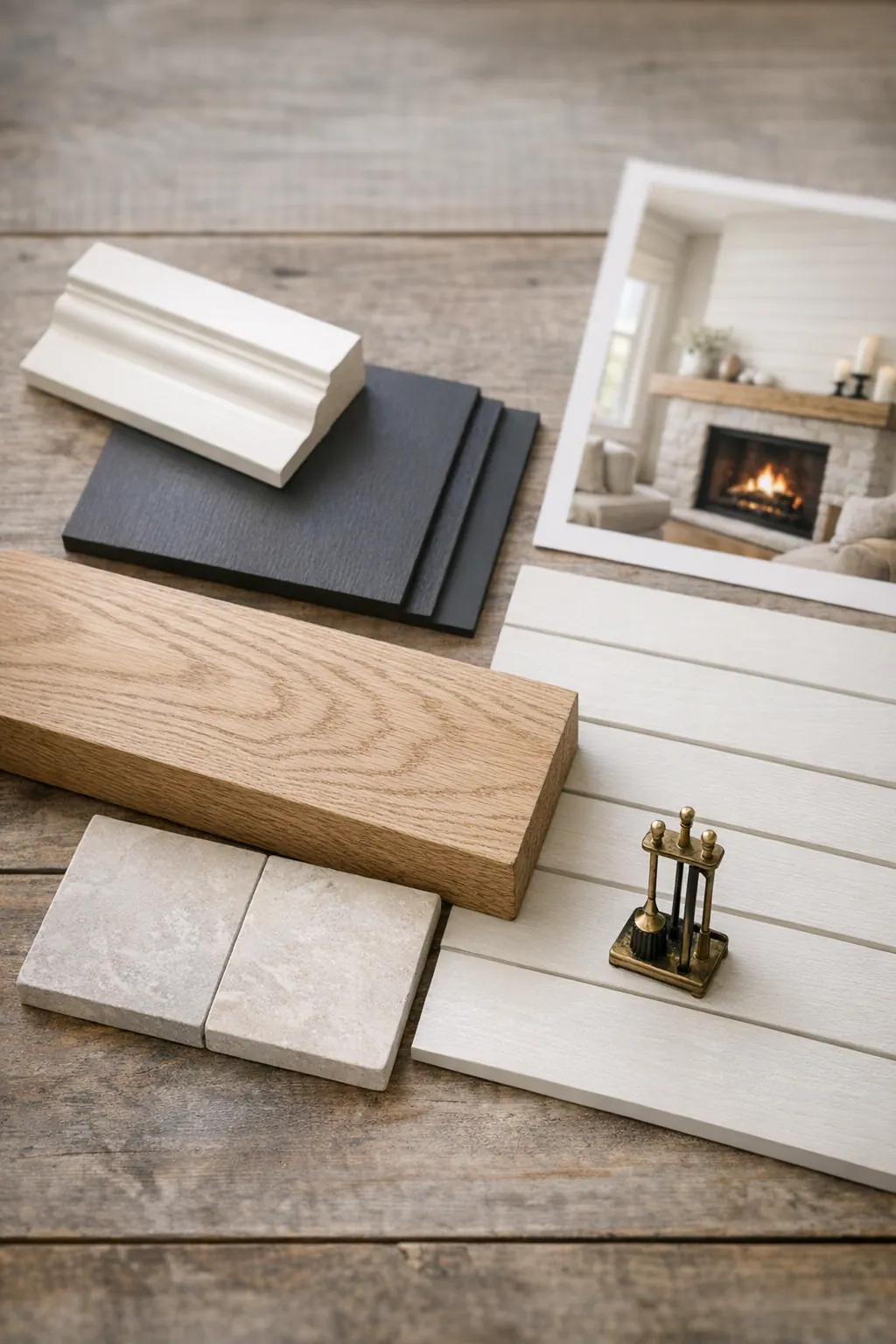 Supporting 6 Mantel Materials And Finish Sele