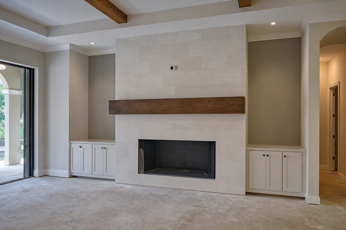 Fireplace Wall Proportion and Scale