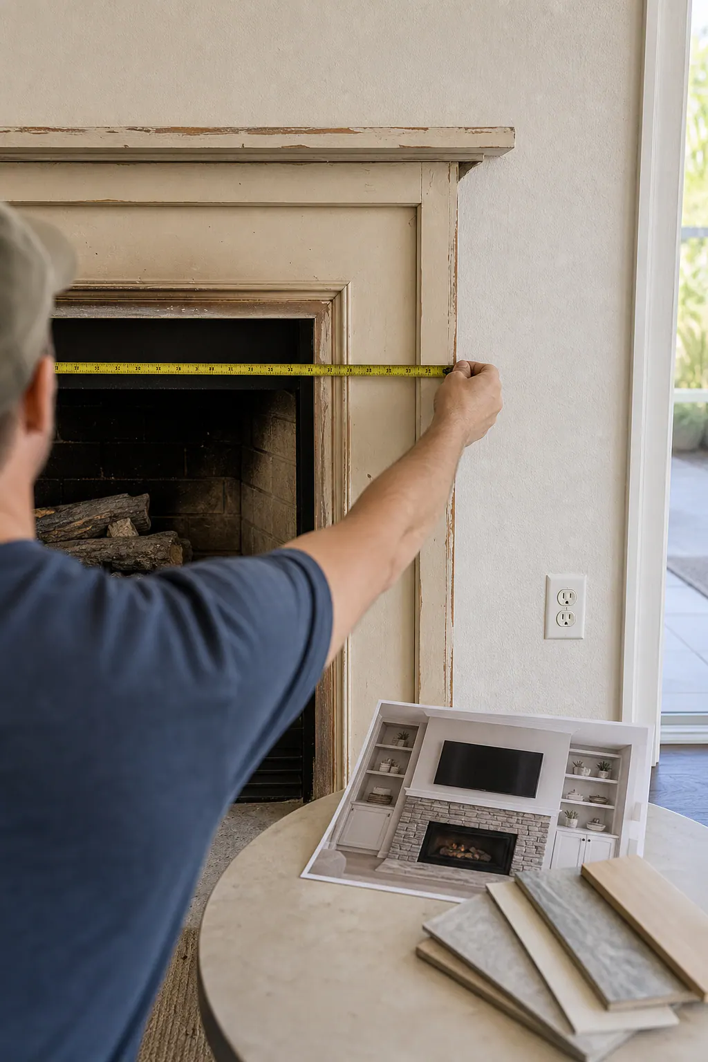 Planning a Custom Mantel Update