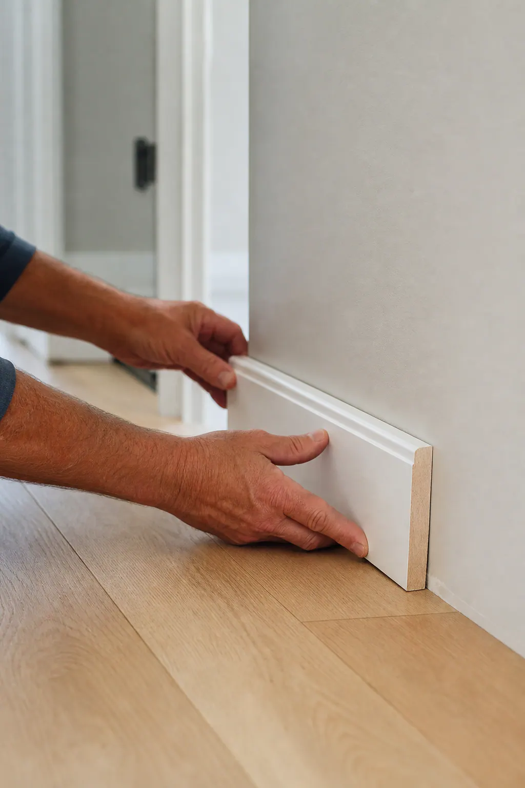 Matching New Baseboard to Higher Flooring