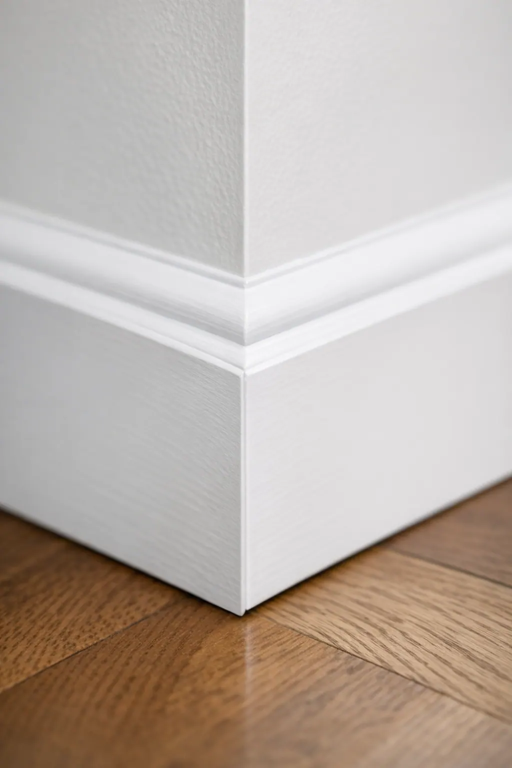 Supporting 2 Tight Baseboard Miter Detail