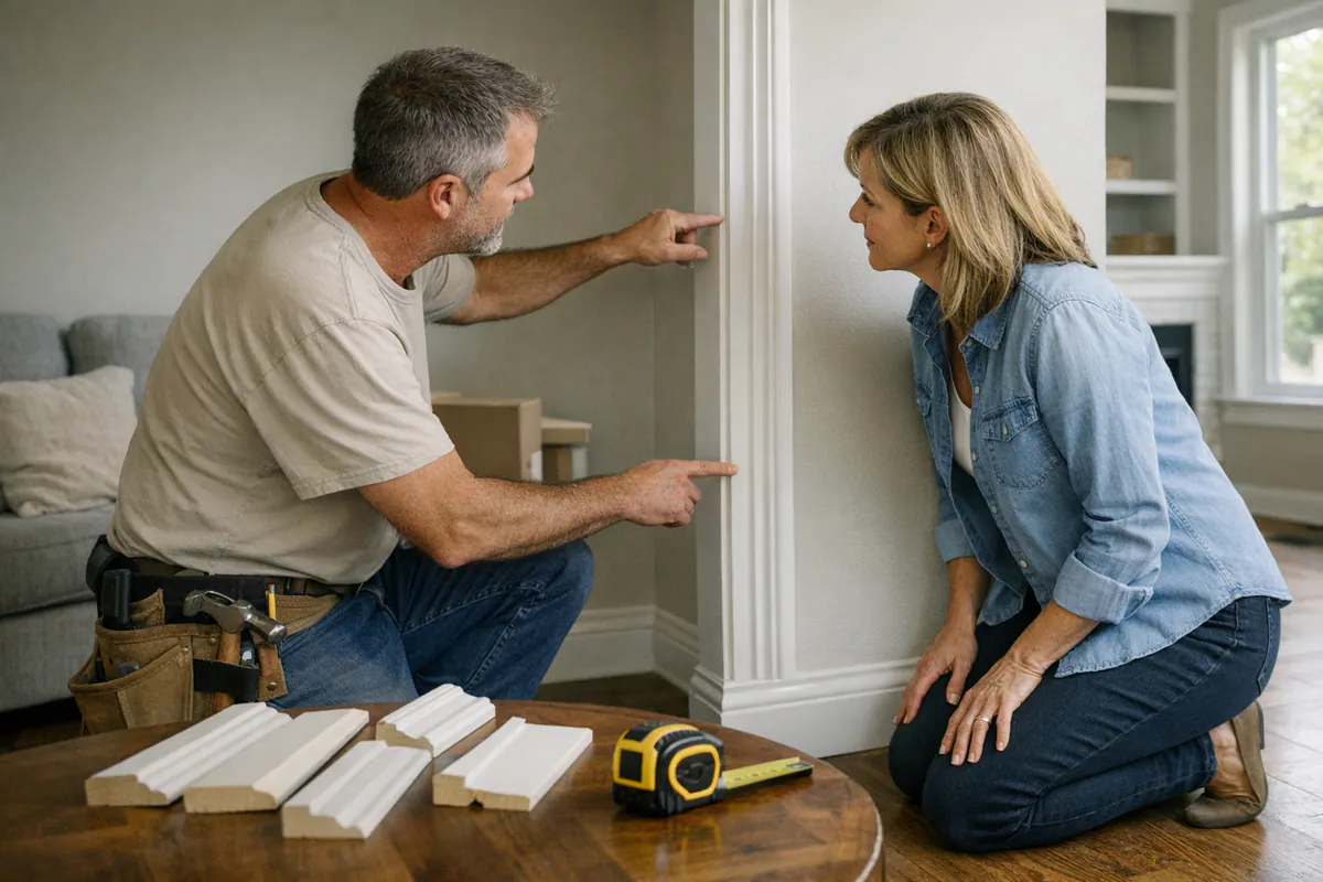 Supporting 3 Homeowner Trim Consultation