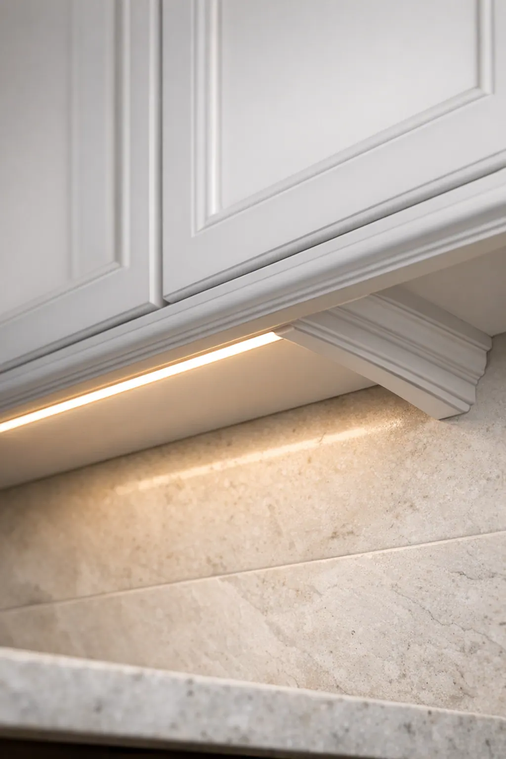 Light Rail Under Wall Cabinets