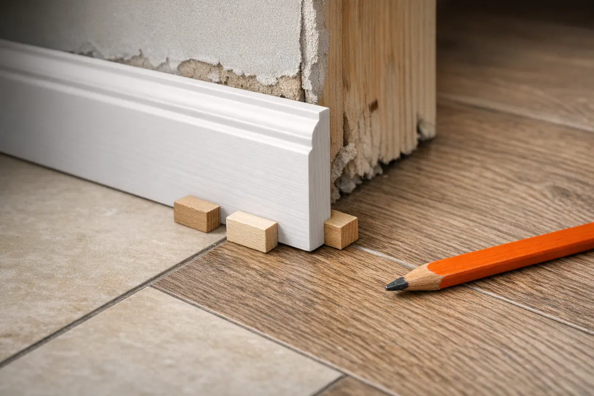 Flooring thickness and transitions