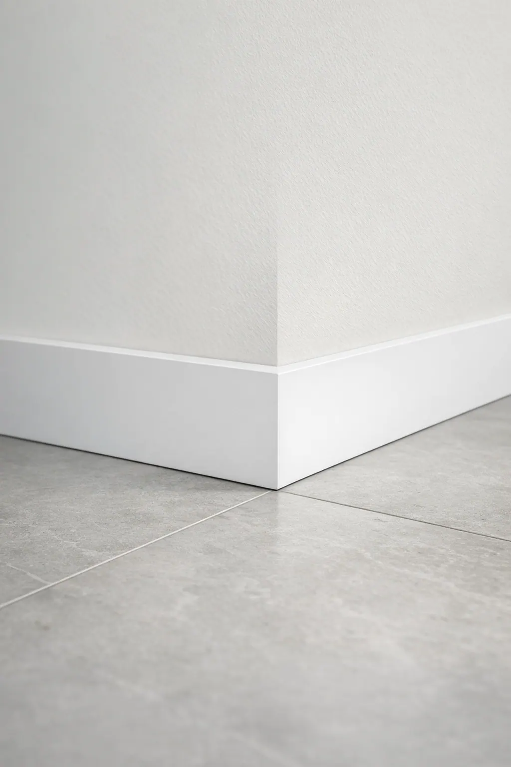Square-Edge Modern Baseboard