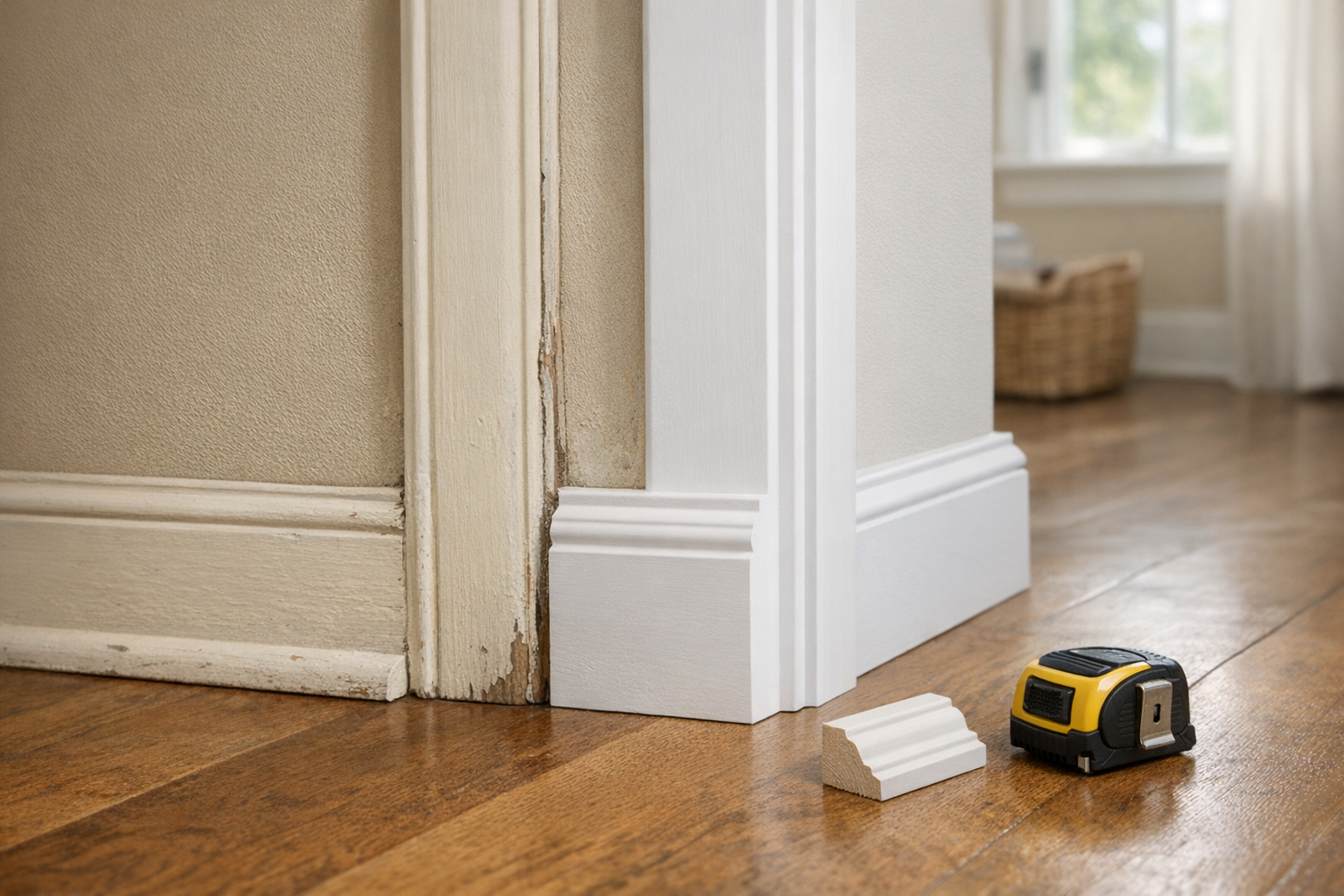 How to Match New Trim to Existing Molding During a Remodel