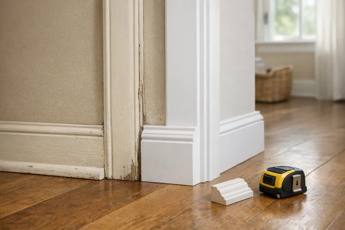 How to Match New Trim to Existing Molding During a Remodel