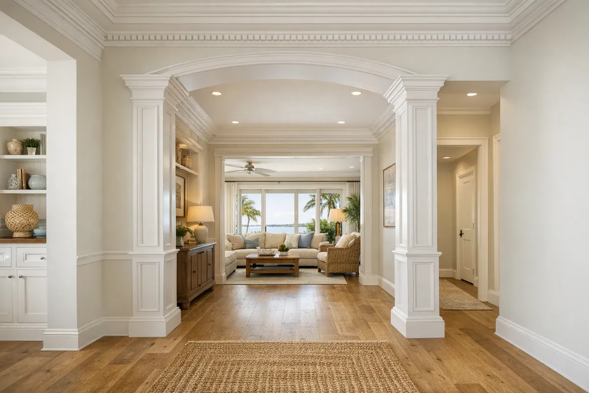 Planned room hierarchy transition
