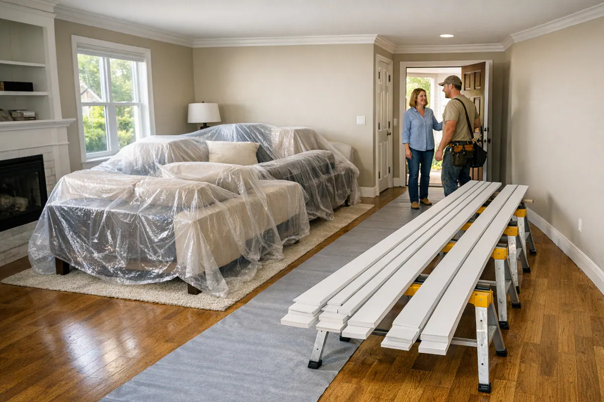 How to Prepare Your Home Before Interior Trim Installation