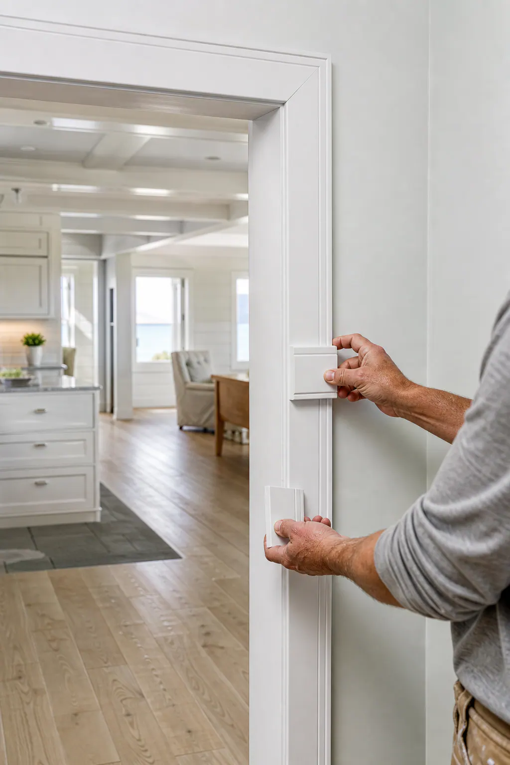 Matching Trim at a Remodel Opening