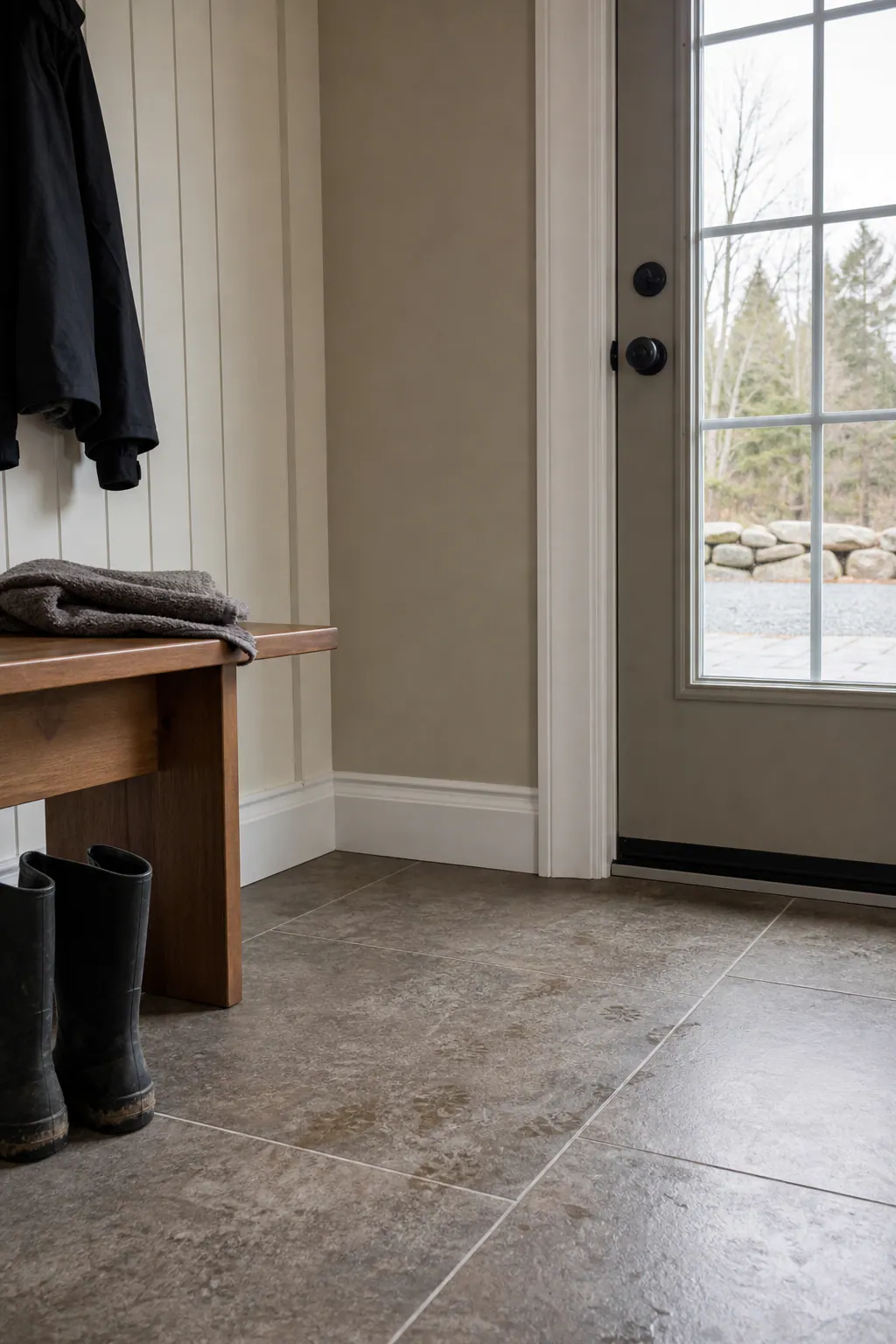 Supporting 3 Moisture Resistant Trim At A Wet