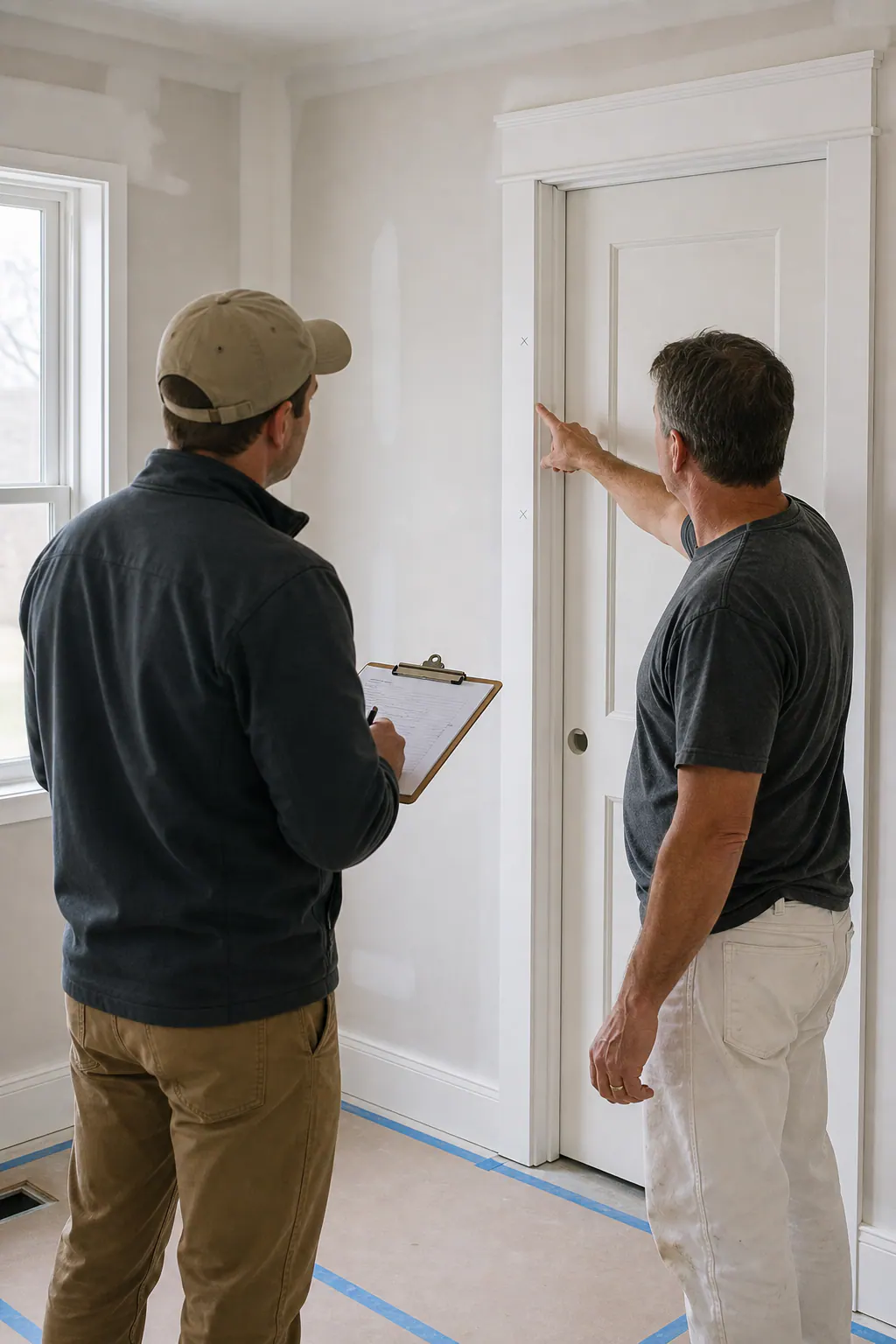 Pre-Paint Trim Walkthrough
