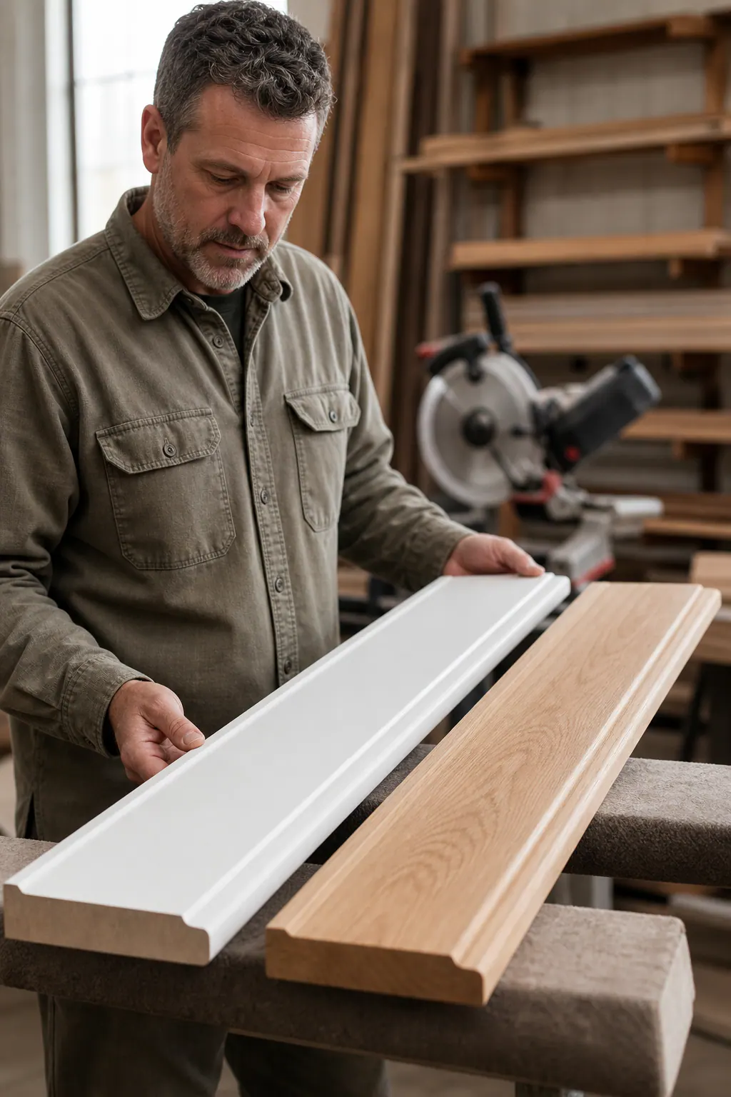 MDF and Wood Trim Material Selection