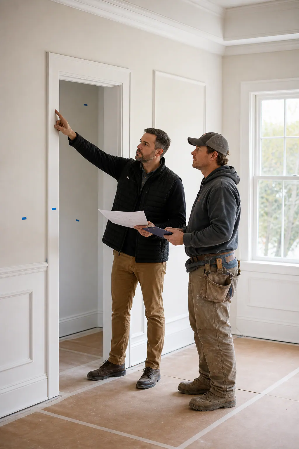 Pre-Paint Trim Walkthrough