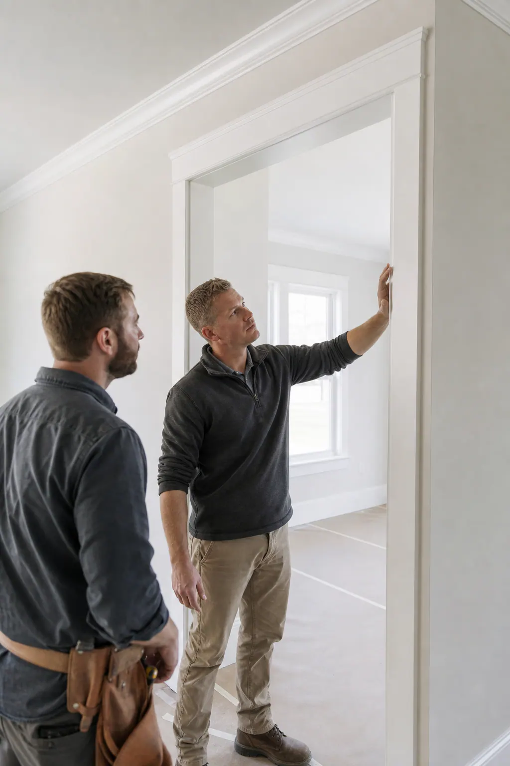 Pre-Paint Trim Walkthrough Inspection