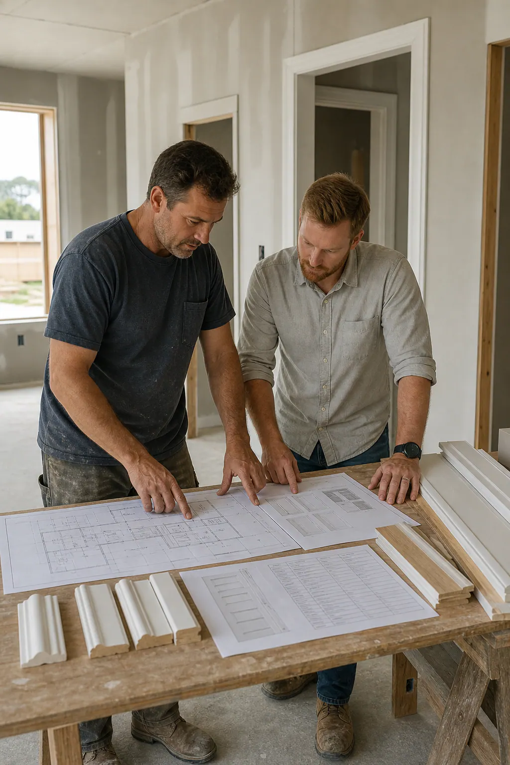 Builder Trim Schedule Review