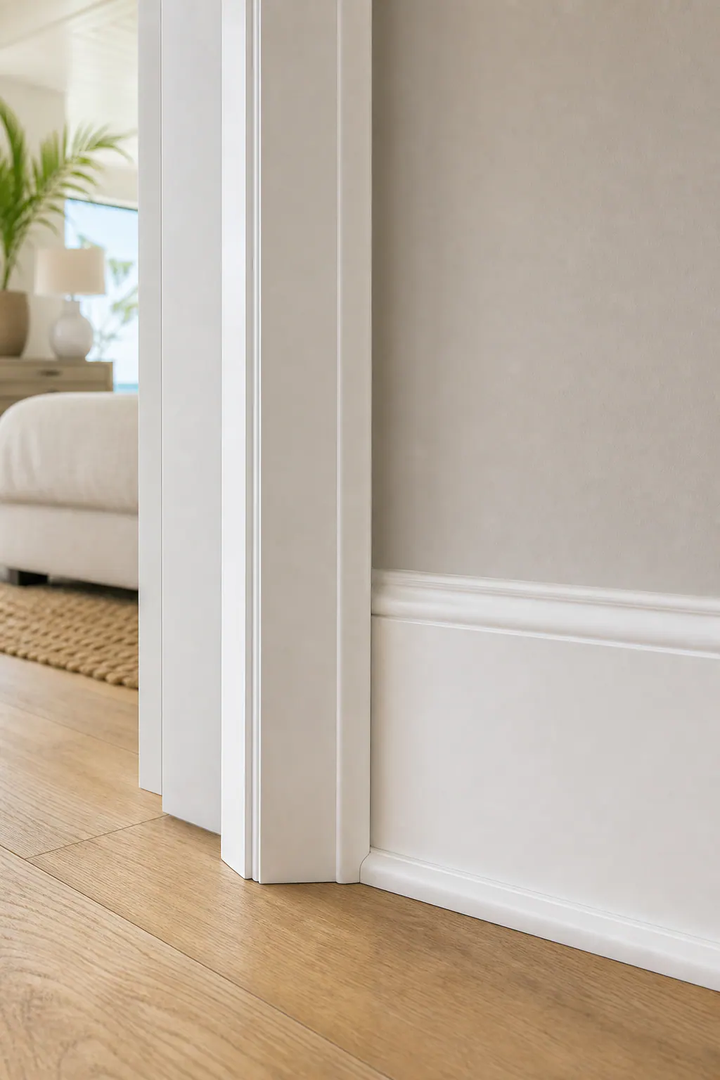 Precise Casing and Baseboard Detail