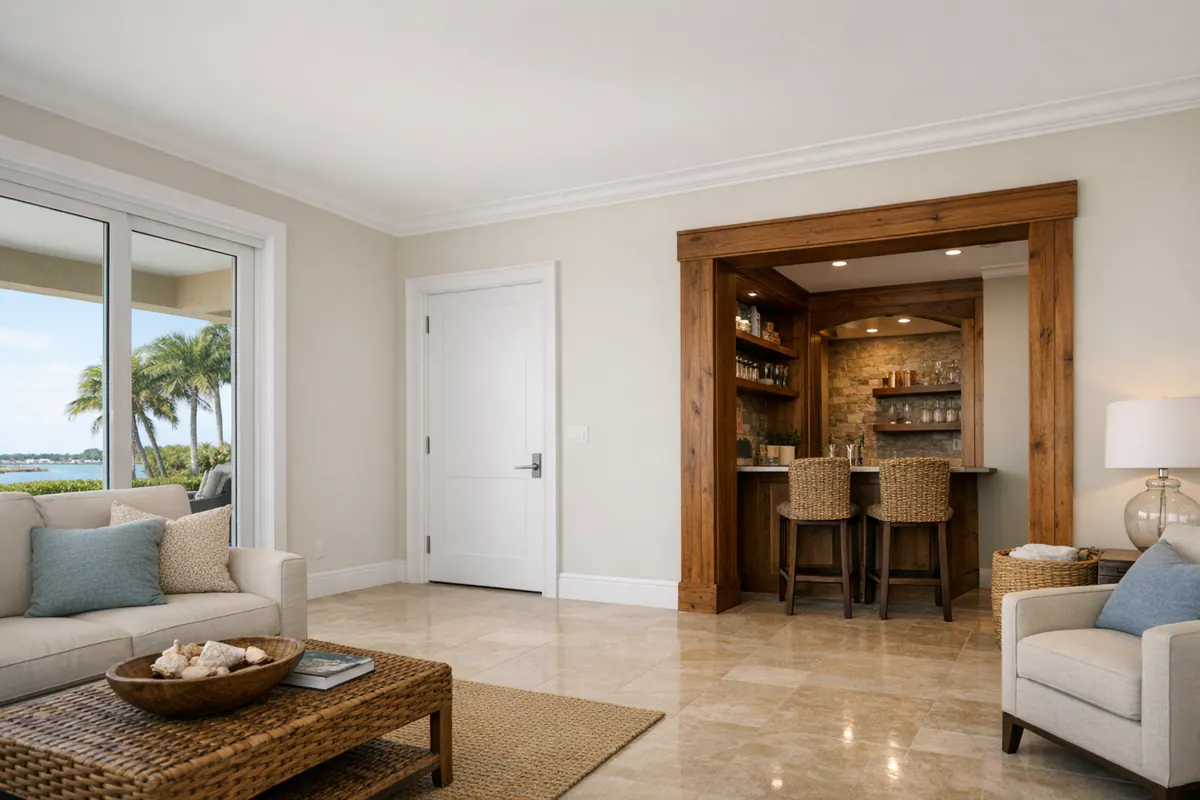 Paint-Grade vs Stain-Grade Trim: What Florida Homeowners Should Know Before Choosing