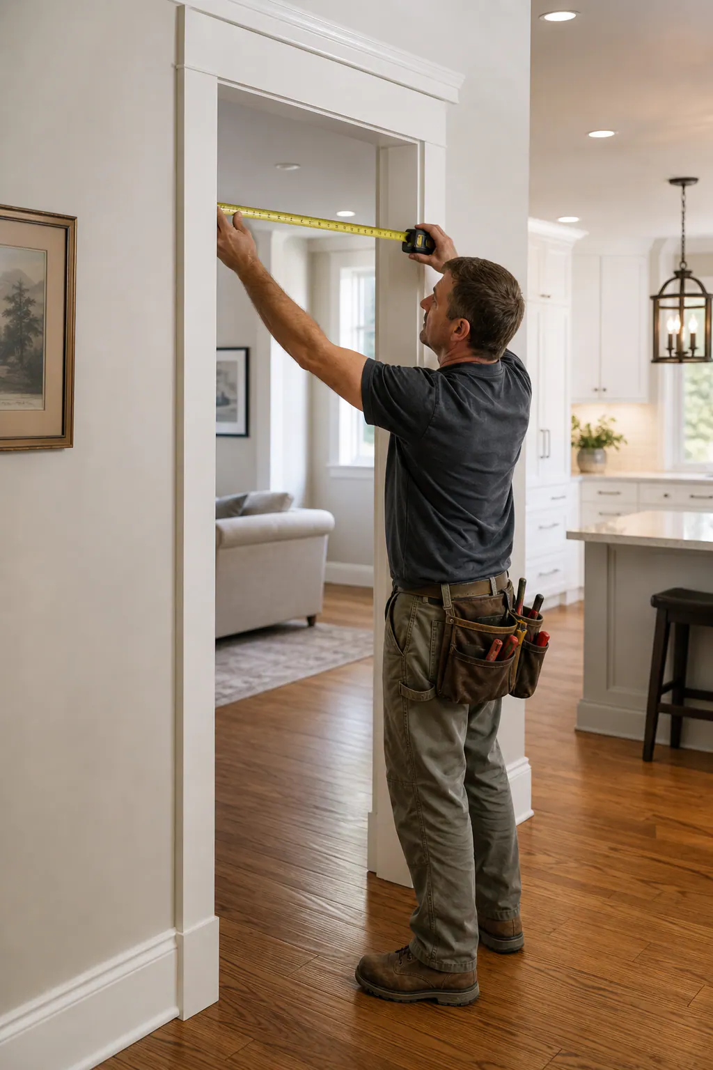 Finish Carpenter Reviewing Room Details
