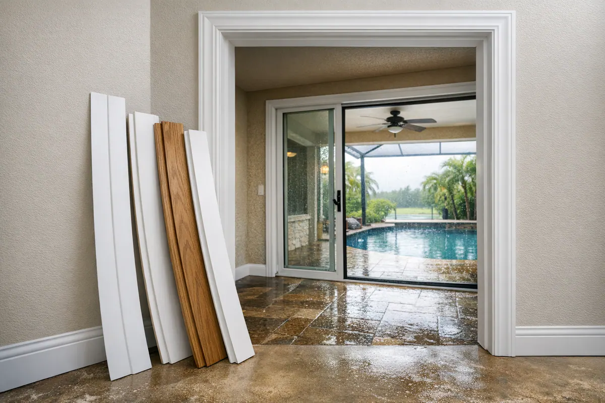 PVC vs Wood vs MDF Trim: What Works Best in Southwest Florida Homes?