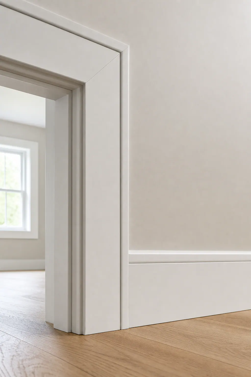 Paint-Ready Casing Installation
