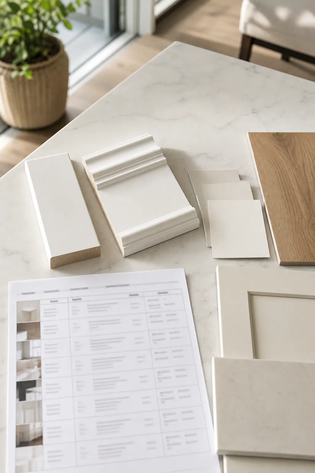 Trim Materials and Profile Planning