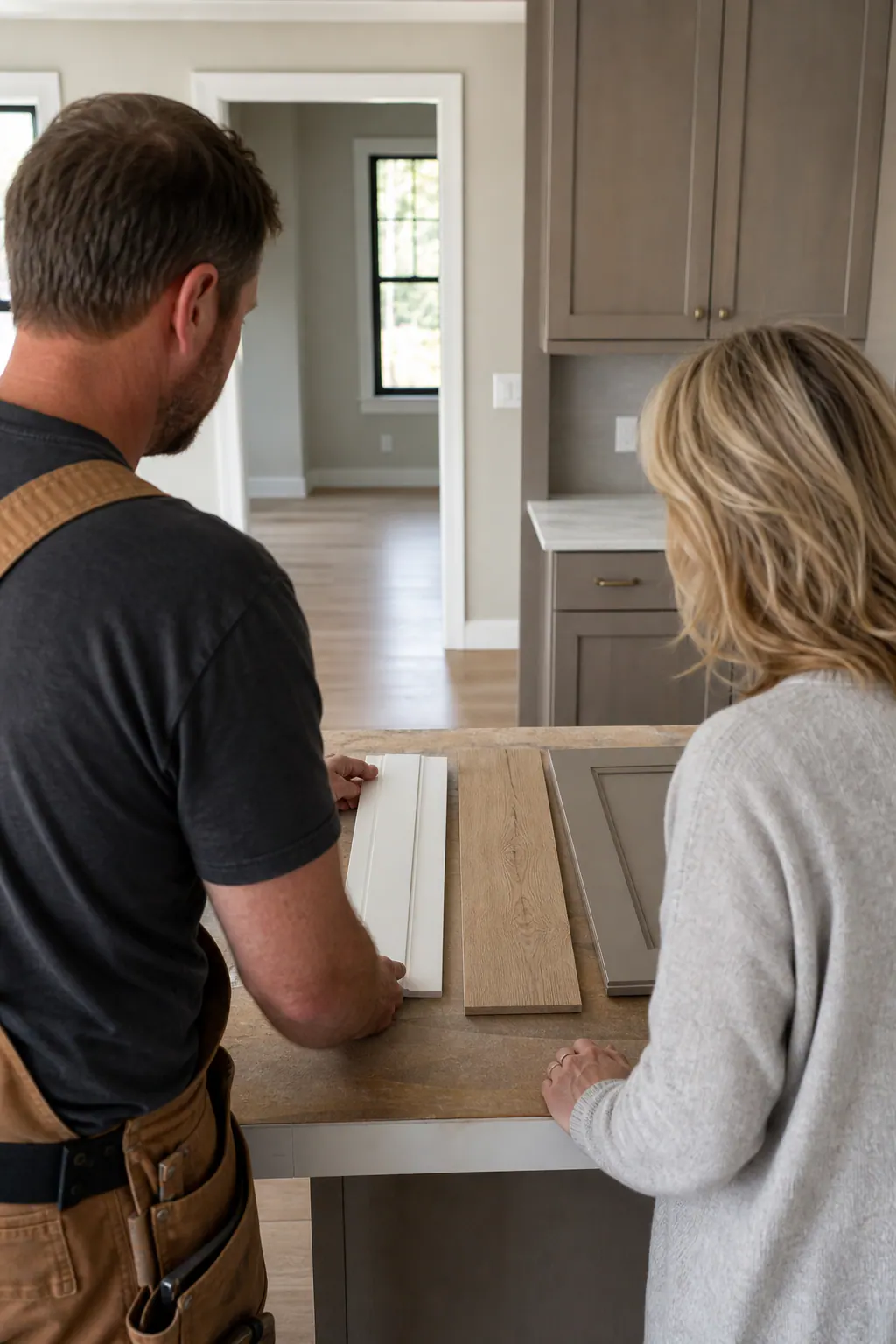 Planning Trim With Flooring and Cabinetry
